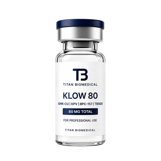 KLOW 80 - GHK-CU (50mg) / KPV (10mg) BPC-157 (10mg) / TB500 (10mg)