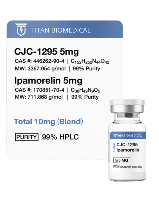 Titan Blend CJC-1295 No DAC 5MG / Ipamorelin 5MG